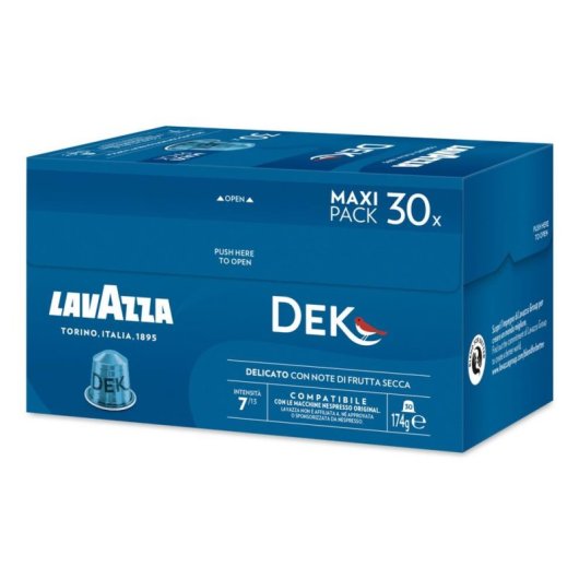 Capsula Caffè Lavazza Decaf Easy Day Classico Compatibile Nespresso 30 pz