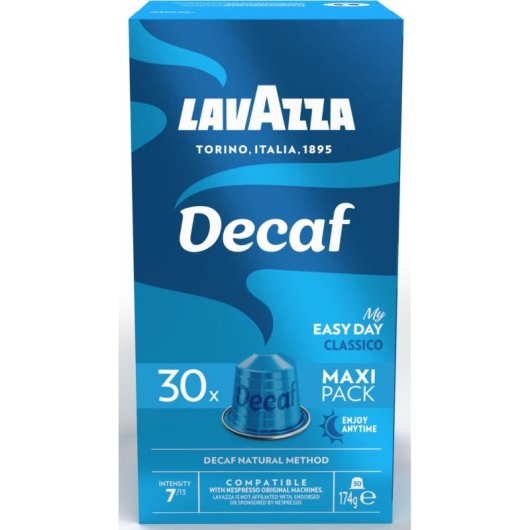 Capsula Caffè Lavazza Decaf Easy Day Classico Compatibile Nespresso 30 pz