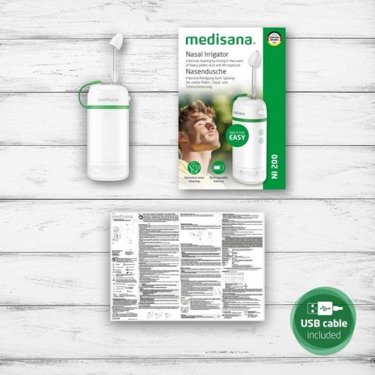 Hydropulseurs Medisana NI 200 Technologie Lithium 3 Niveaux de Vitesses 2 Buses
