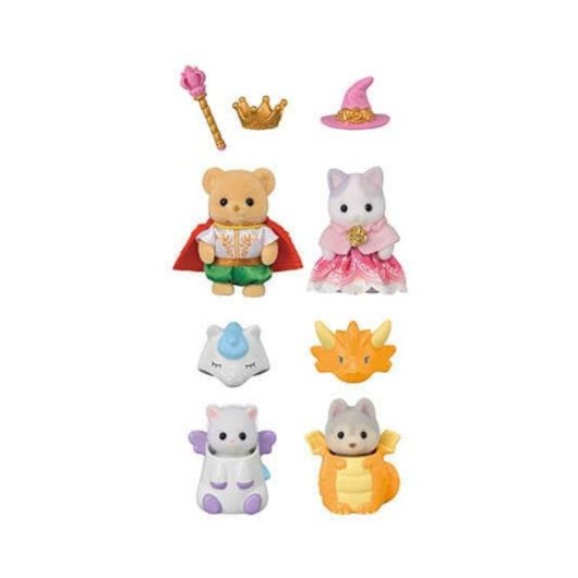 Figurine Sylvanian Families 5842 Quatre bebes costumes contes de fees