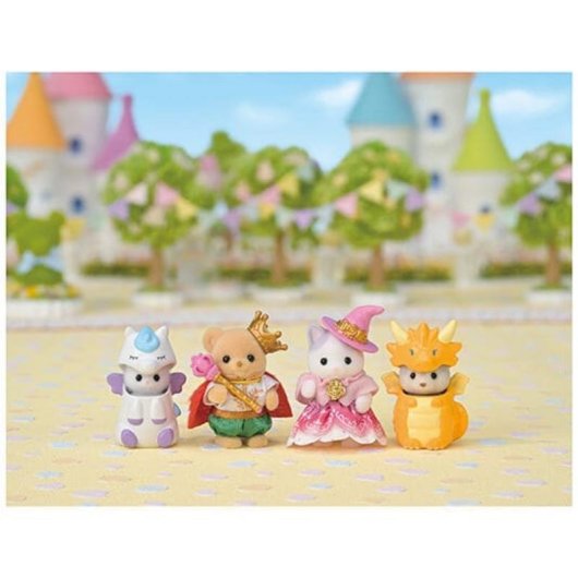 Figurine Sylvanian Families 5842 Quatre bebes costumes contes de fees