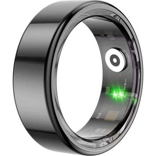Anel inteligente Avizar RNG-TTN-BK8 tamanho 8 Bluetooth IP68 5 dias bateria Preto