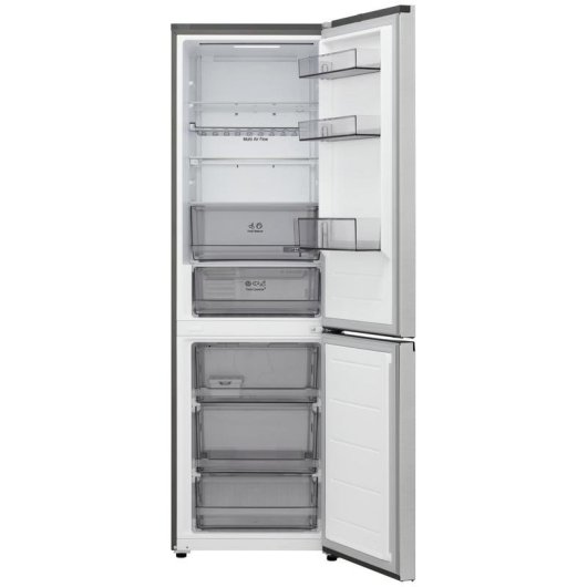 Frigorífico Combi LG GBBS312APY Total No Frost 186cm 333L A Prateado WiFi IA