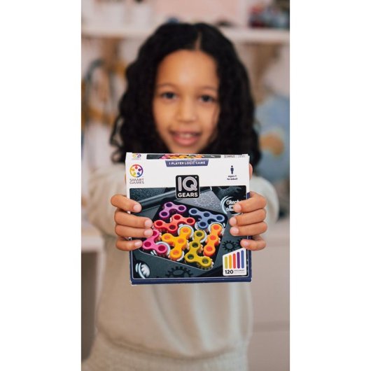 Juguete educativo SmartGames IQ Gear con 120 retos