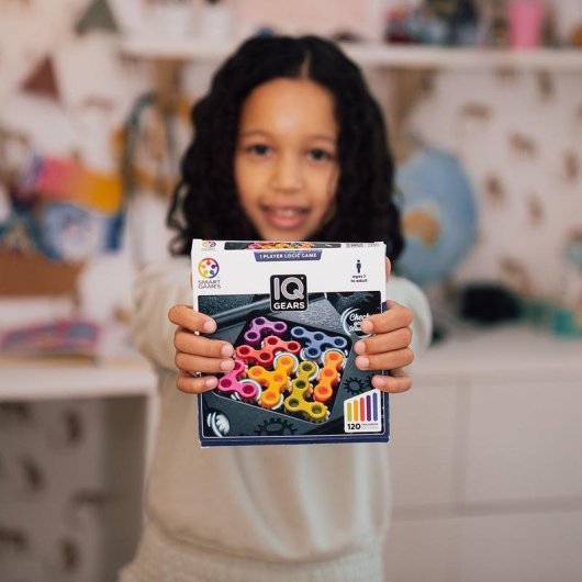 Juguete educativo SmartGames IQ Gear con 120 retos