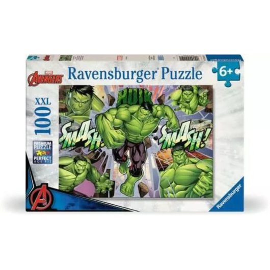 Puzzle Ravensburger Hulk Marvel 100 pecas