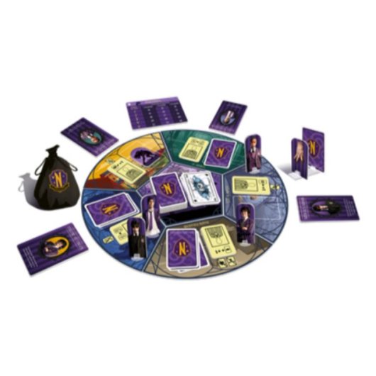 Juego de mesa Asmodee Miércoles: El Ataque de Hyde Cooperativo 2-4 Jugadores