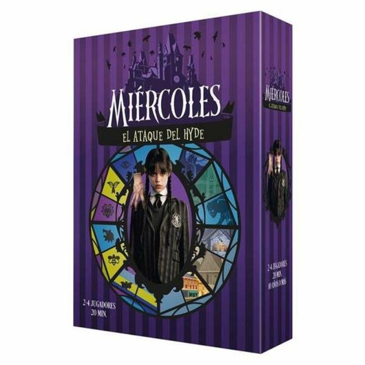 Juego de mesa Asmodee Miércoles: El Ataque de Hyde Cooperativo 2-4 Jugadores