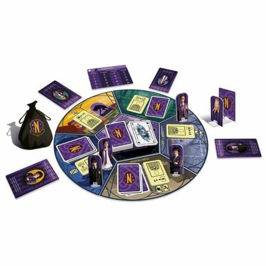 Juego de mesa Asmodee Miércoles: El Ataque de Hyde Cooperativo 2-4 Jugadores