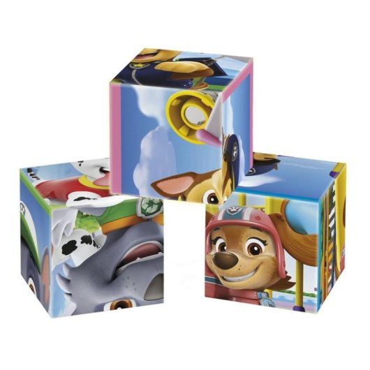 Puzzle Clementoni Patrulla Canina Cubos 12 Pieces