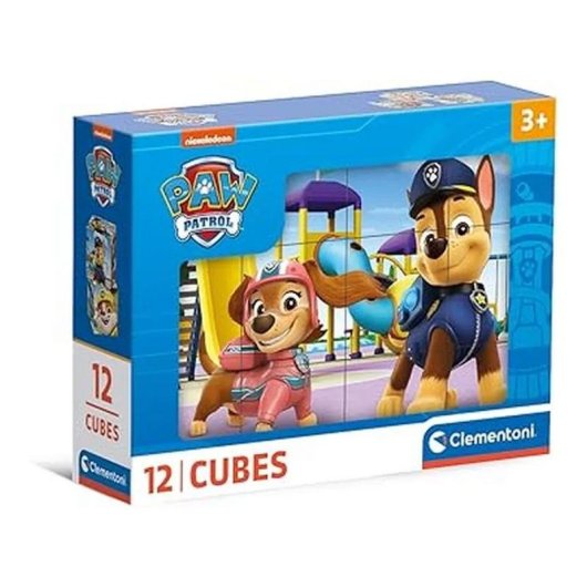 Puzzle Clementoni Patrulla Canina Cubos 12 Pieces