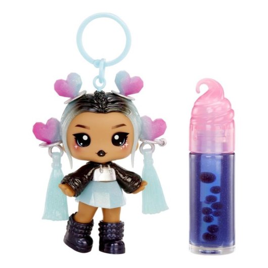 Muñeca MGA Entertainment Nina Heartpop Yummiland kit brillo labial y llavero