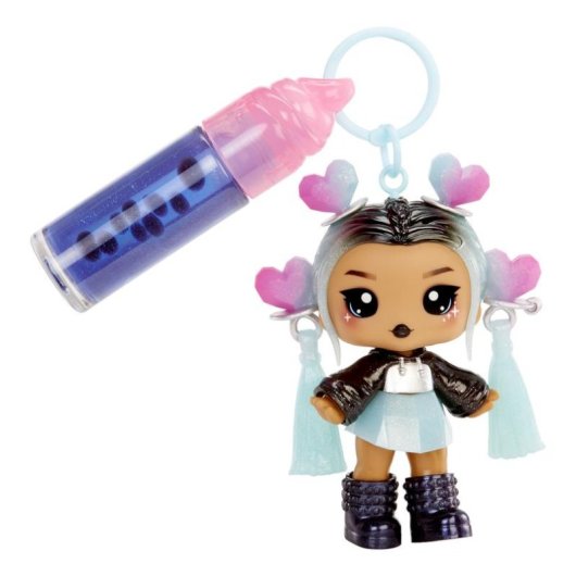 Muñeca MGA Entertainment Nina Heartpop Yummiland kit brillo labial y llavero