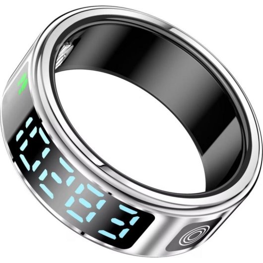 Intelligenter Ring Bea-Fon Felixx SR21D Größe 12 Bluetooth IP68 Akku Silber