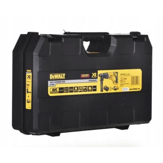 Bohrhammer SDS Plus DeWALT DCH263P1-QW 18 V 3 J