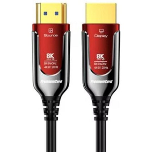 Cable HDMI PremiumCord Fibre Optique 8K 60Hz 25 m