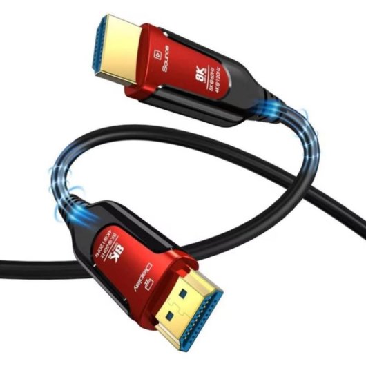 Cable HDMI PremiumCord Fibre Optique 8K 60Hz 25 m