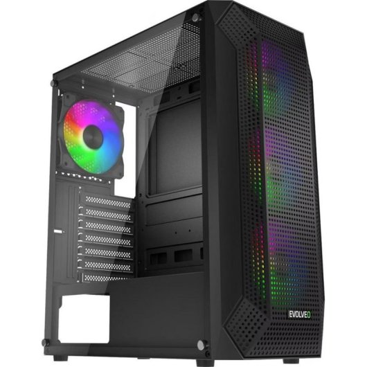 Caixa PC EVOLVEO Xenon ARGB Midi Tower Vidro Temperado ATX/mATX/mITX