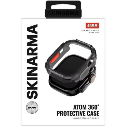 Funda Skinarma Atom para Apple Watch 49 mm Smoke