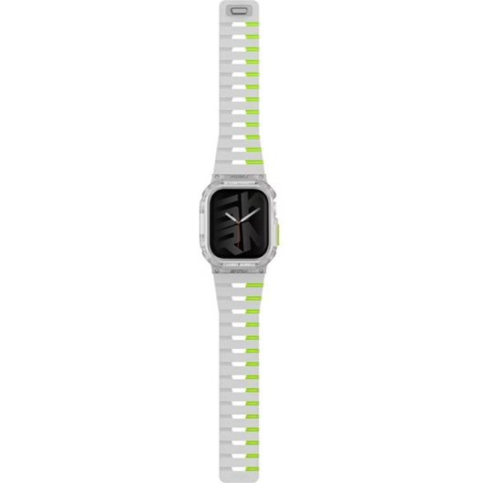 Capa Skinarma Gemini para Apple Watch 42mm Niteglow Verde