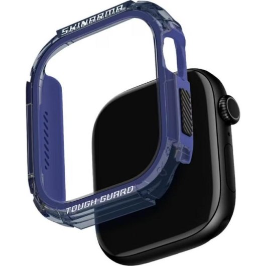 Custodia Skinarma Atom Case Apple Watch 46mm Blu Protezione 360°