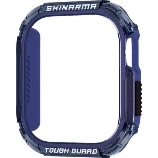 Custodia Skinarma Atom Case Apple Watch 46mm Blu Protezione 360°
