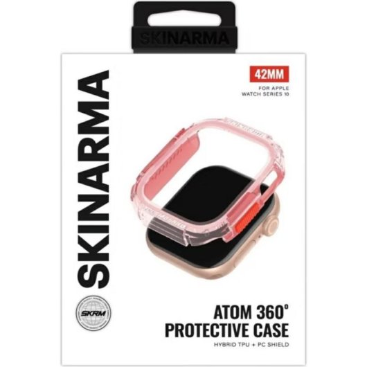 Funda Skinarma Atom Case Rosa para Apple Watch 42 mm