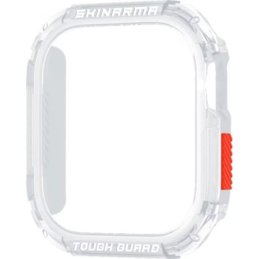 Custodia Skinarma Atom per Apple Watch 46 mm trasparente Frost