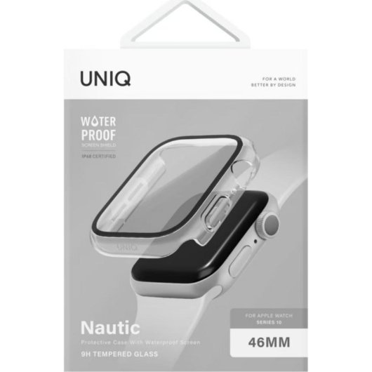 Etui Uniq Case Nautic Apple Watch 46mm Transparent