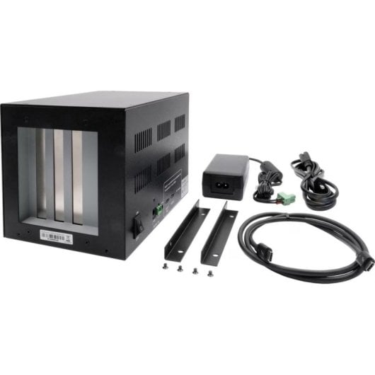 Caja de expansión PCIe Exsys EX-1019 Thunderbolt 3/USB 4 3 slots metálica