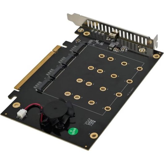 Controleur M.2 Silverstone SST-ECM40 4 ports NVMe Gen 4