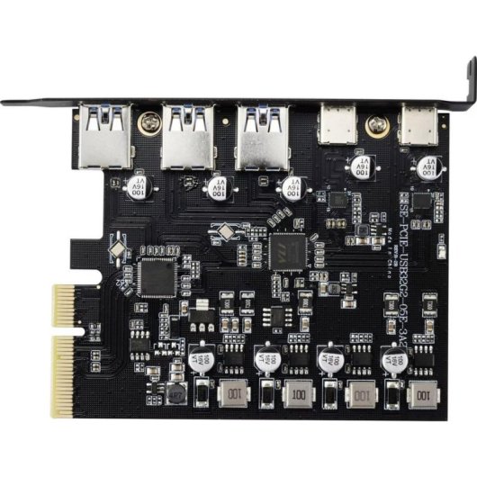 Controladora Renkforce RF-6613196 USB-C y USB-A para ampliación de puertos