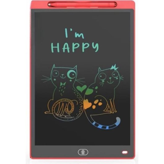 Tableta grafica Avizar AVJ-TK389 Sem fio 10 polegadas vermelha