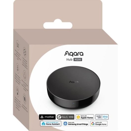 Central domótica Aqara HUB M200 Wi-Fi 6/PoE Matter/Zigbee/Thread Alexa Google Siri