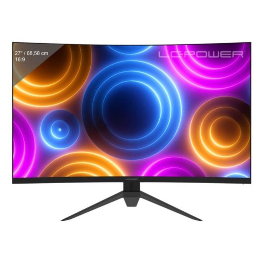 Monitor 2-POWER LC-M27QC 27" Quad HD 180Hz VA Curved FreeSync Premium 1ms