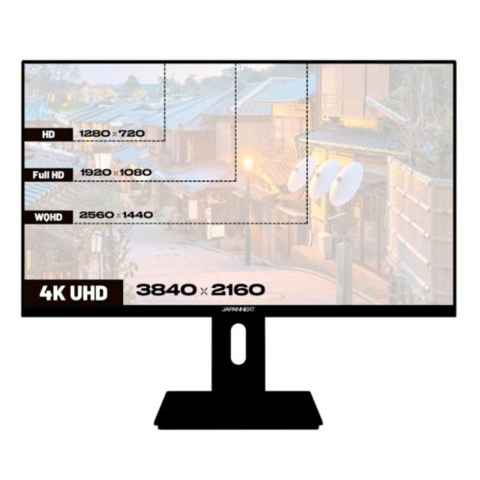 Monitor JAPANNEXT JN-IPS270UHD60F 27" UltraHD 4K 60Hz IPS HDR10 FreeSync Altura Ajustável
