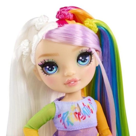 Boneca Rainbow High Amaya Rockband 23 cm articulacoes moveis multicoloridas