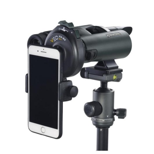 Adaptador para móvil Vanguard VEO PA-65 Compatible con Ópticas y Trípodes