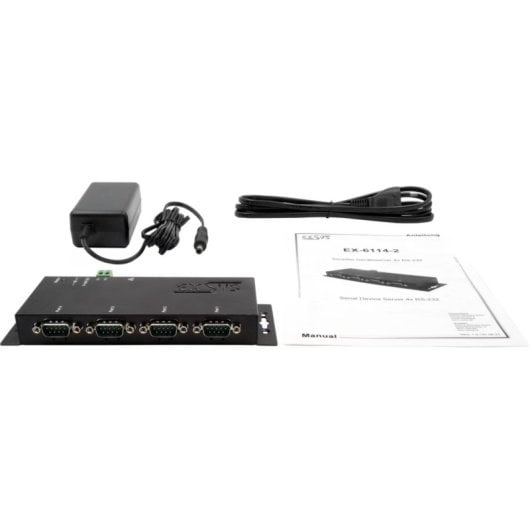 Conversor Exsys EX-6164 Multiprotocol RS-232 para Ethernet