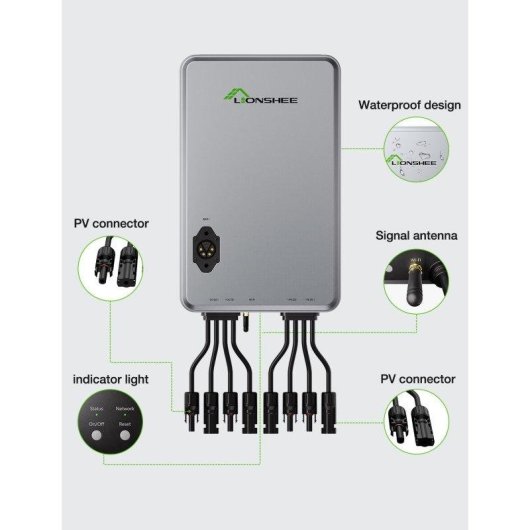 Centro di Controllo Lionshee LS-H1600 Autoconsumo 1600W