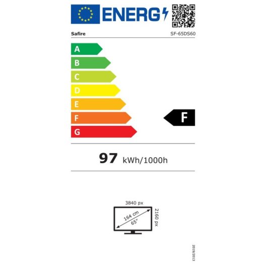 Monitor Safire SF-65DS60 65" UltraHD 4K 60Hz VA XL Som Integrado WiFi Android