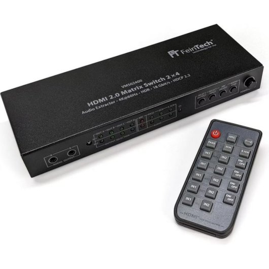 Commutateur HDMI Matrix FeinTech VMS02400 4K 60Hz