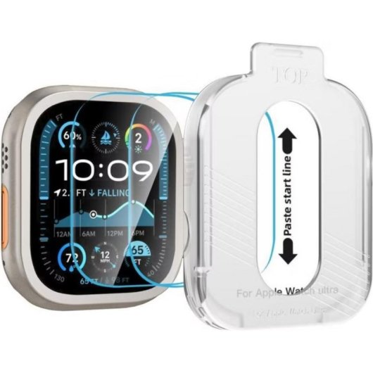 Kit de Verre Trempe Tech-Protect Apple Watch Ultra/Series 0.3mm