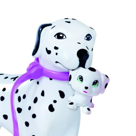 Poupée SIMBA Steffi Love Cute Walk avec trottinette et dalmatiens