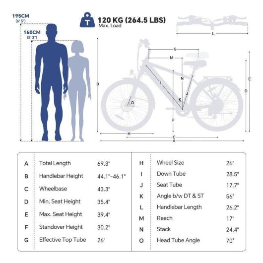 Bicicleta eletrica Touroll J2 7 Velocidades Shimano Cinzenta