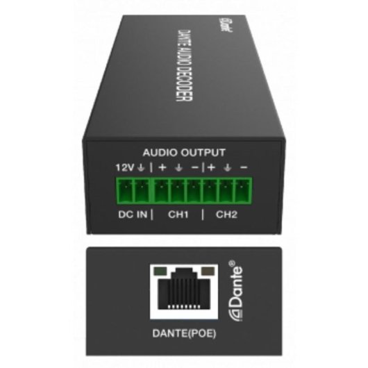 Seletor de video Tesca ALT-D2AUD 2 entradas HDMI 2.0 PoE