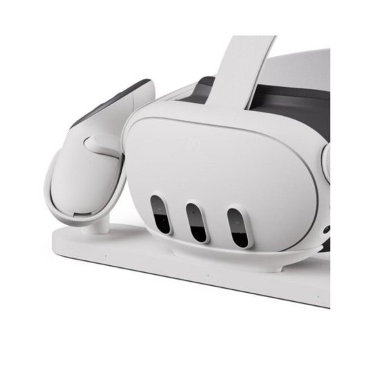 Base META Quest 3 avec batteries rechargeables et charge sans fil
