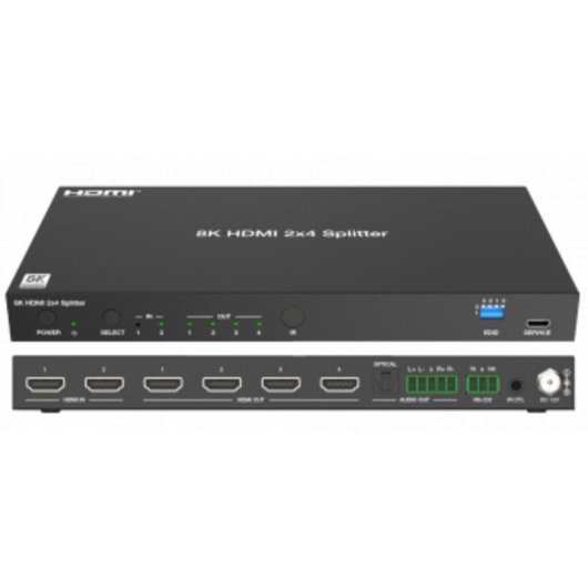 HDMI Switch Tesca SP24AUH2-8K 6 HDMI Eingange 2.1