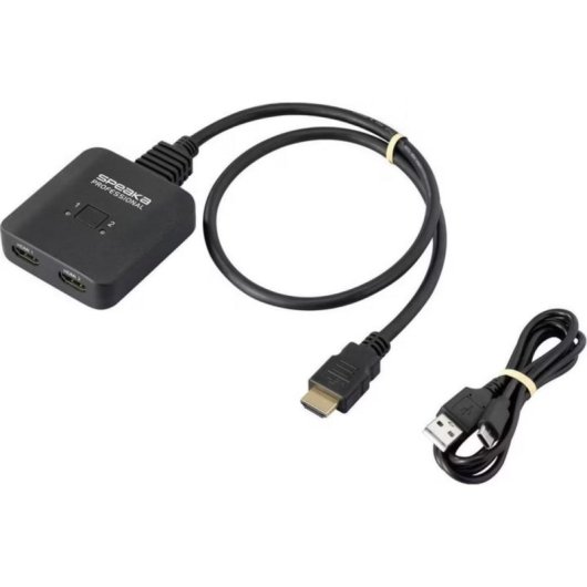 Commutateur HDMI SpeaKa Professional SP-HDMIBS-100 2+1 8K 60Hz
