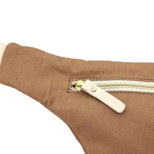 Sac banane CASYX FNP-M-CL-0004 Coton biologique couleur sable